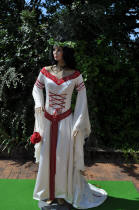 La robe de marie elfique de Dame Camille