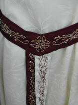 Broderies de la ceinture